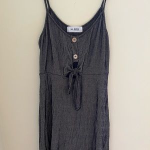 Front Knot Tie Dress
